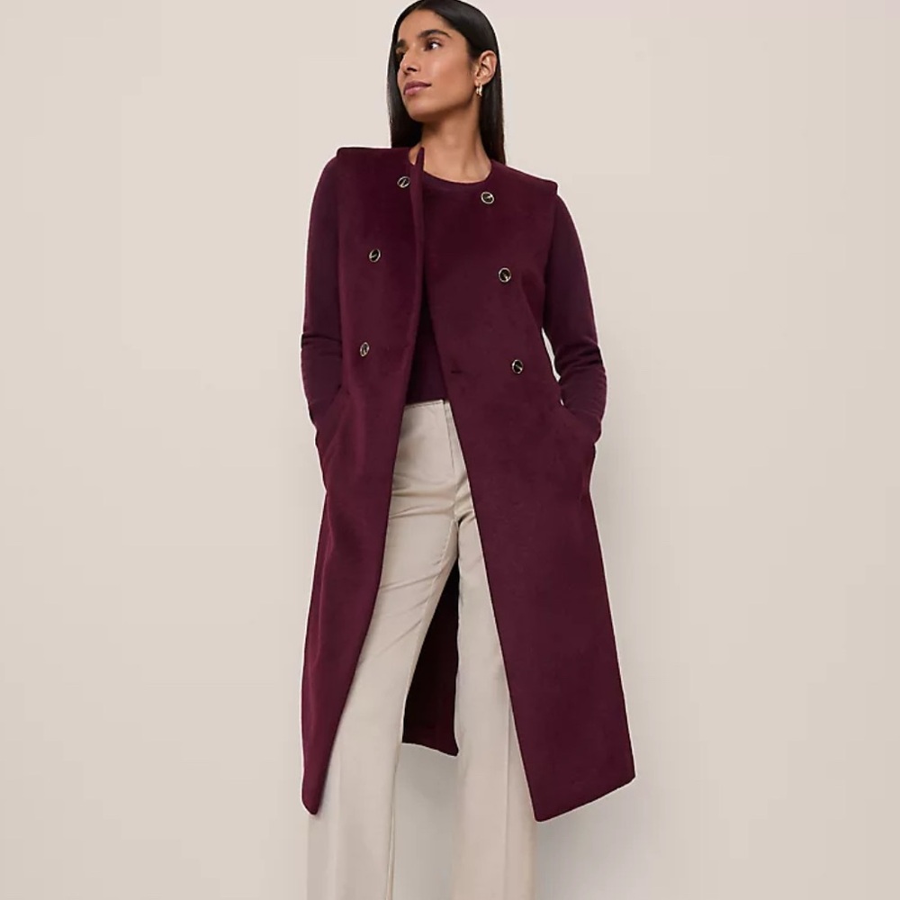 Ann Taylor belted Trench Vest